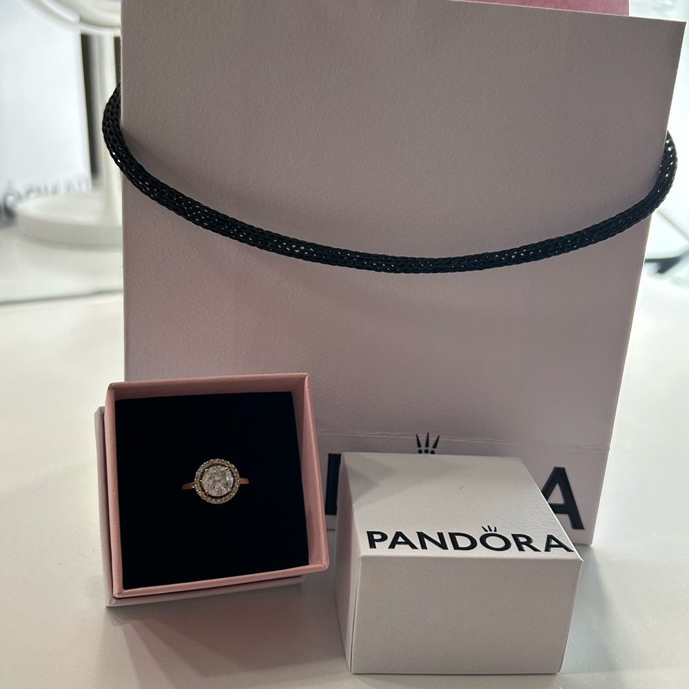 Pandora gold plated ring 💍 - Picture 1 of 9